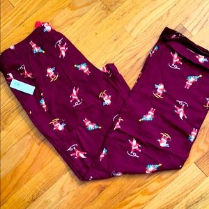 Old Navy Santa PJ pants